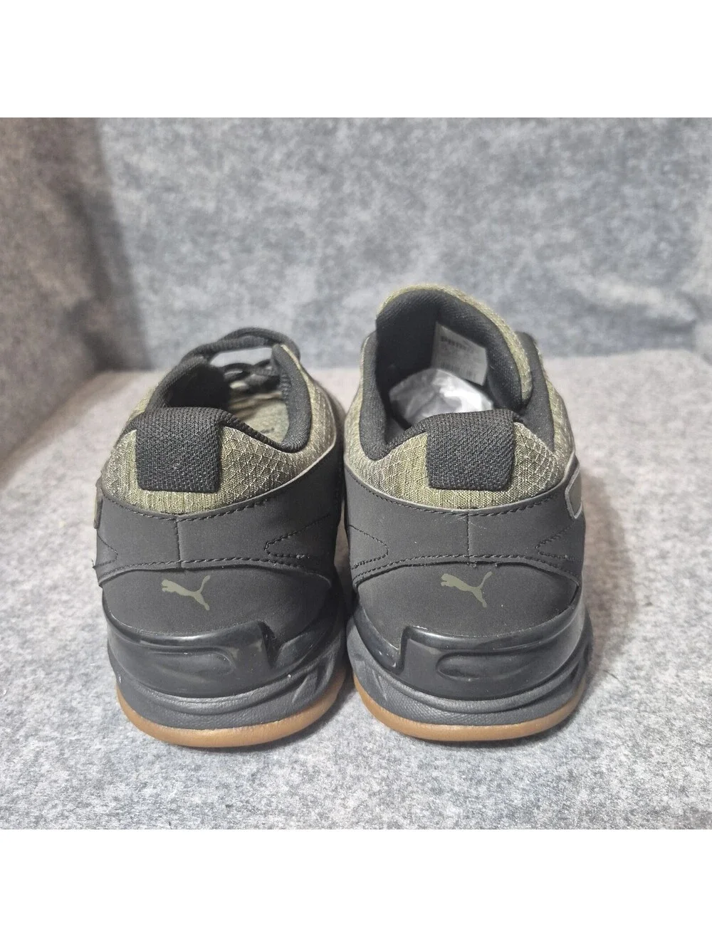 Puma Tazon 6 Men's 8.5 Heather Green & Black